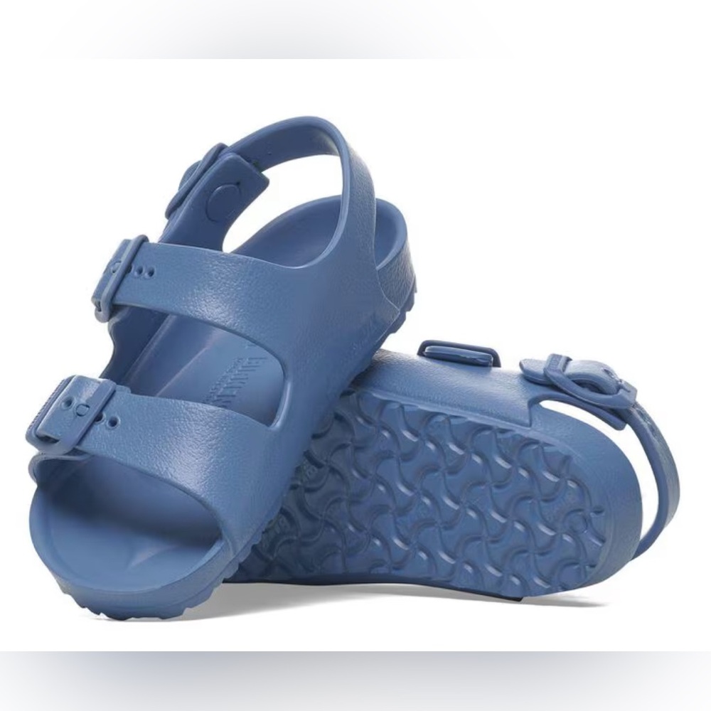 Birkenstock Milano Toddler Sandals Elemental Blue-Size 9/9.5